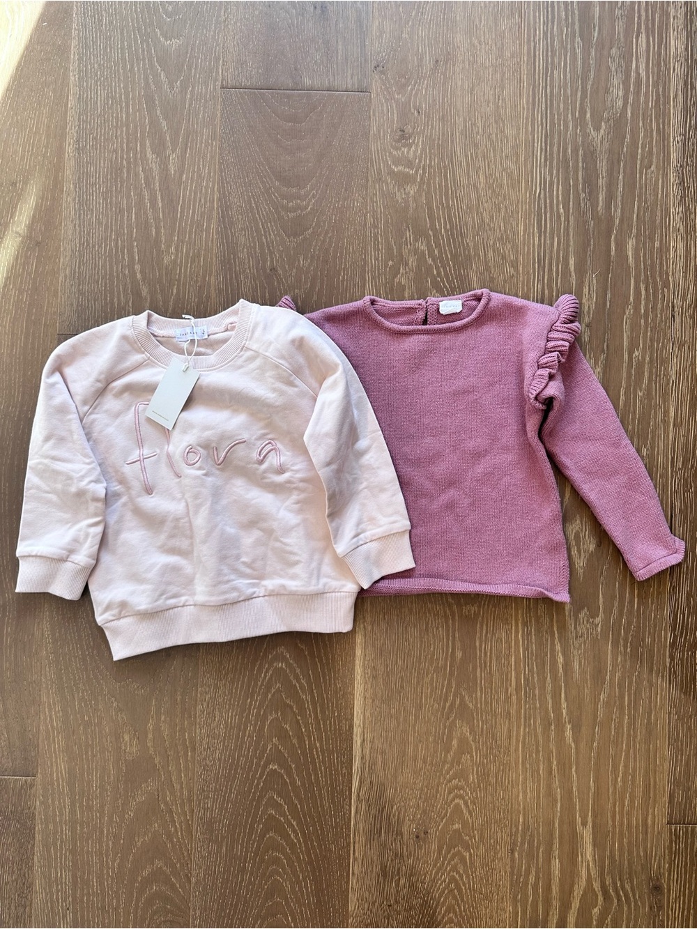 Jamie Kay pink Sweatshirt bundle - Light Pink & Dusty Rose